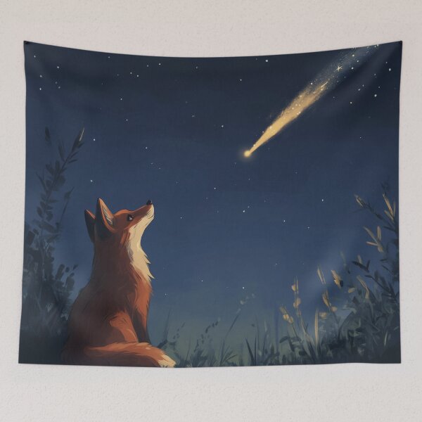 Item preview, Fox Looking A Comet designed and sold by Rtymer.