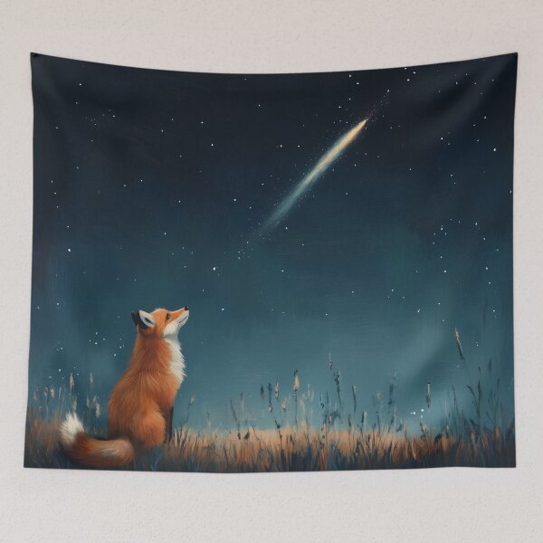 Item preview, Fox Looking A Comet designed and sold by Rtymer.