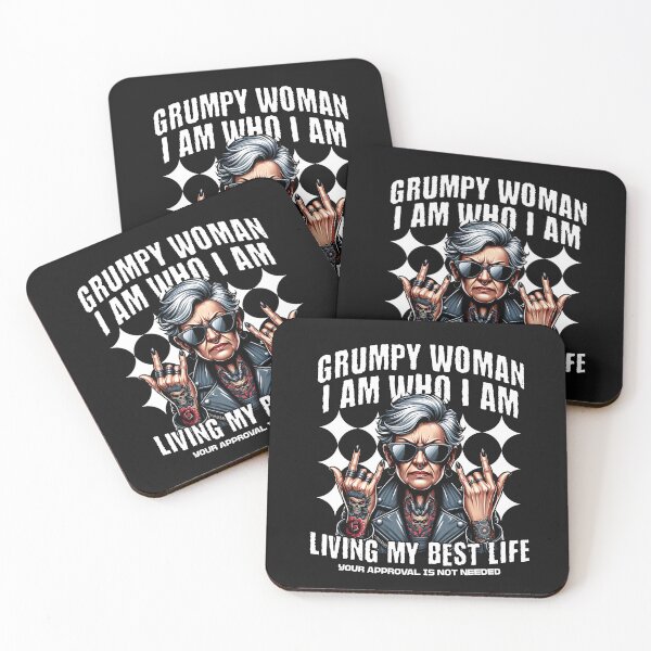 Item preview, Grumpy Woman Living My Best Life designed and sold by Belarte.shop.