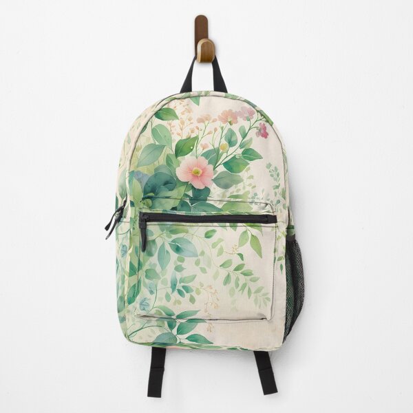 Item preview, Peaceful Green Escape” – Botanical Nature Print designed and sold by EightMustangs.