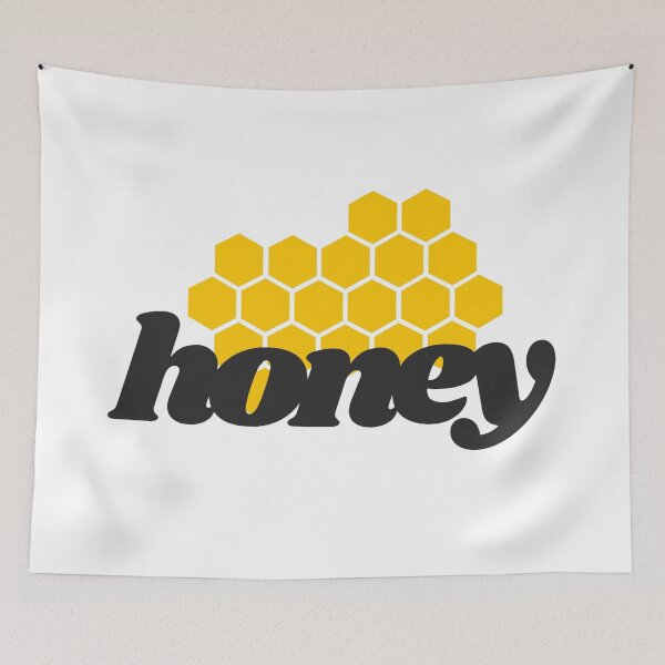 Item preview, Honeycomb Vibes – Bold Honey Typography Design designed and sold by Breaking Shop.