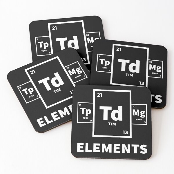 Item preview, Spurs Elements - Tim, Tony, and Manu designed and sold by DJLG210.