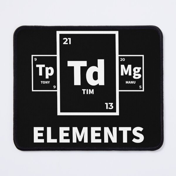 Item preview, Spurs Elements - Tim, Tony, and Manu designed and sold by DJLG210.