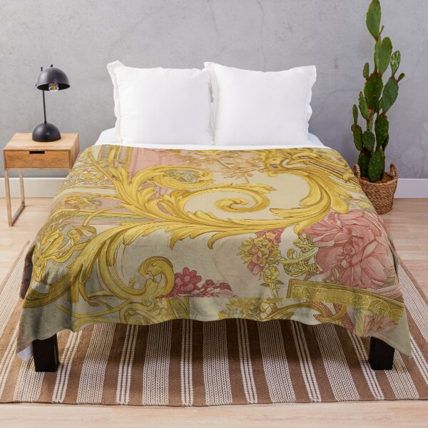 Item preview, Gustav Klimt Gold Flowers designed and sold by maniacfitness.