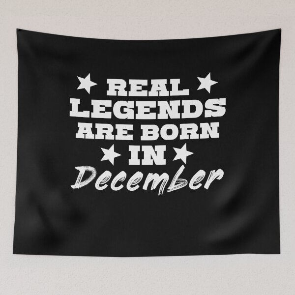 Item preview, Legends are born in December designed and sold by kailukask.