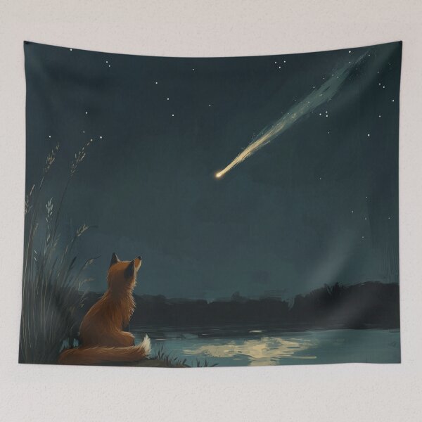Item preview, Fox Looking A Comet designed and sold by Rtymer.
