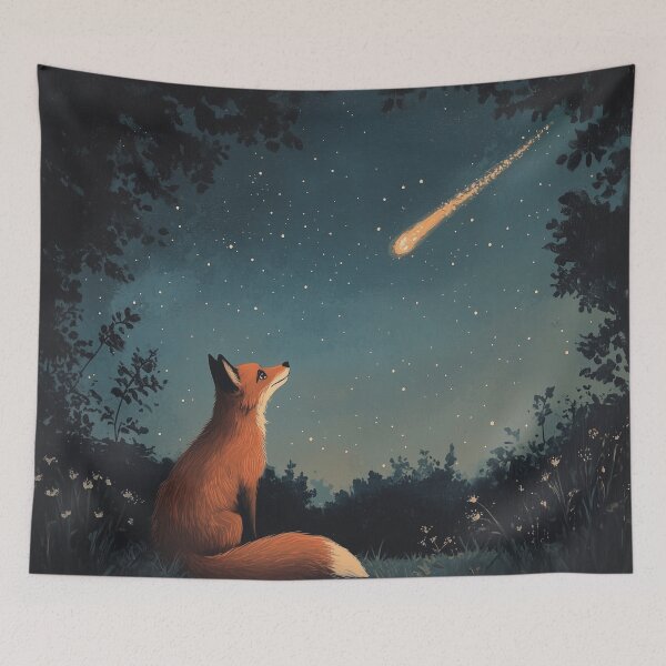 Item preview, Fox Looking A Comet designed and sold by Rtymer.