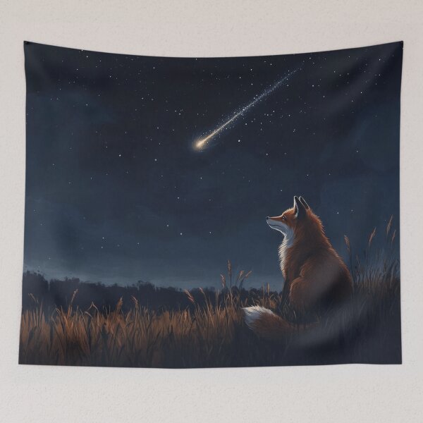 Item preview, Fox Looking A Comet designed and sold by Rtymer.