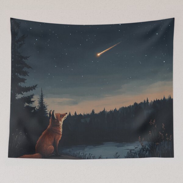 Item preview, Fox Looking A Comet designed and sold by Rtymer.