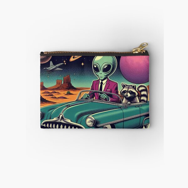 Item preview, Alien and cute raccoon  designed and sold by Dogandesighn.
