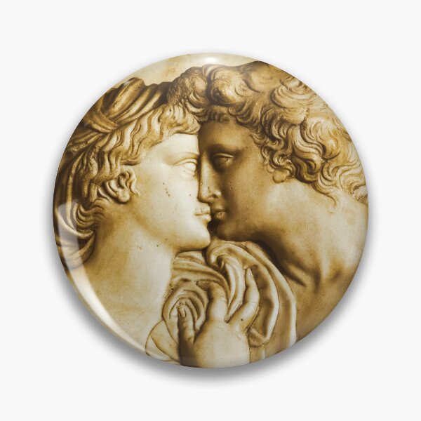Item preview, Kissing couple sculpture in Bergello museum, most important collection in the world of Italian Renaissance sculpture. designed and sold by Paolo Modena Photography    -   Fine Italian Art.