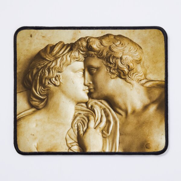 Item preview, Kissing couple sculpture in Bergello museum, most important collection in the world of Italian Renaissance sculpture. designed and sold by Paolo Modena Photography - Fine Italian Art.