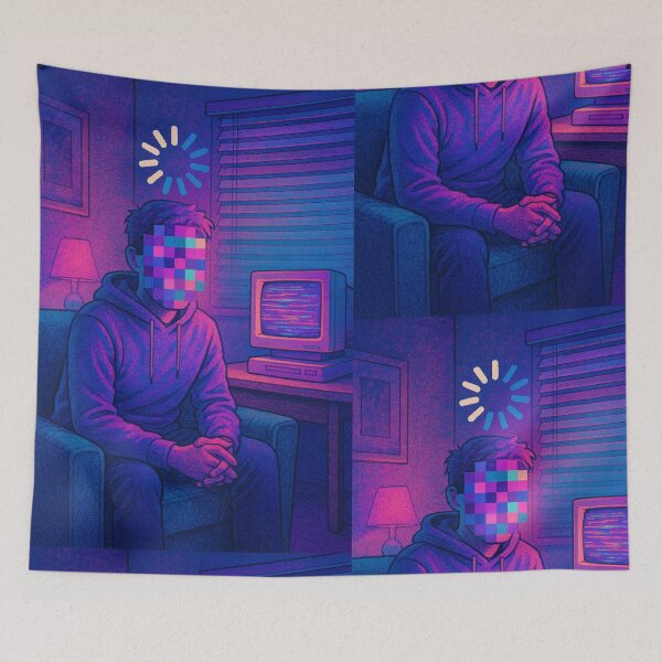 Item preview, Lagging IRL – Social Anxiety Loading... designed and sold by Day Dreamer.