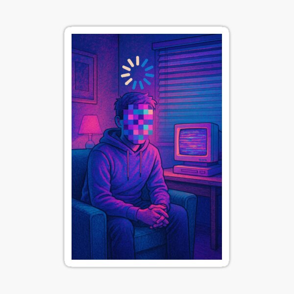Item preview, Lagging IRL – Social Anxiety Loading... designed and sold by Day Dreamer.