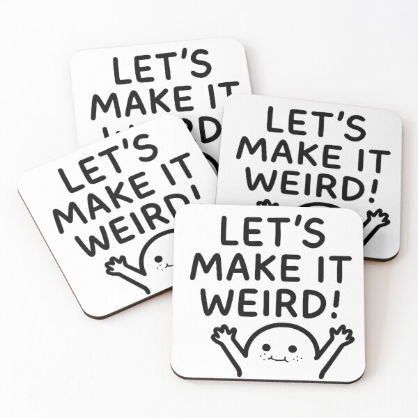 Item preview, Let's make it weird Fun designed and sold by FarieArt.