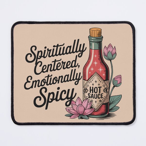 Item preview, Spiritually Centered, Emotionally Spicy designed and sold by CrypticHMystic.