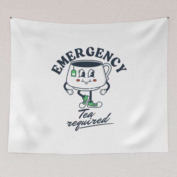 Item preview, Emergency, tea required designed and sold by Peerless-Prime.