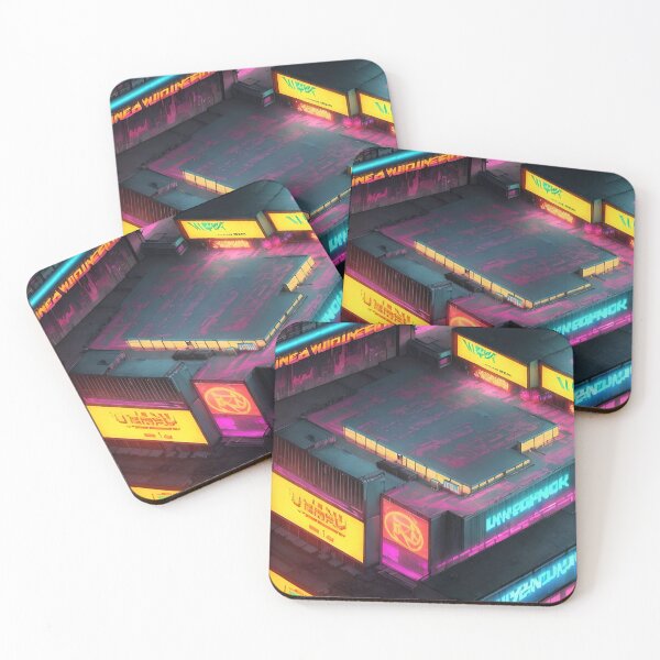 Item preview, Cyberpunk Grunge Futuristic City Rooftop designed and sold by Esterlane.