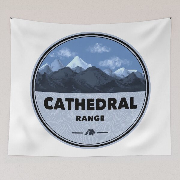 Item preview, Cathedral Range California Camping designed and sold by Esskay Designs.