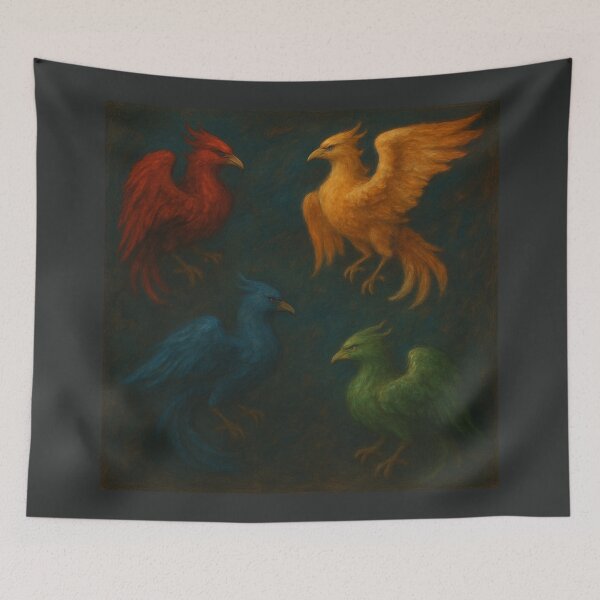 Item preview, Cool Phoenix Birds designed and sold by Planetporridge.