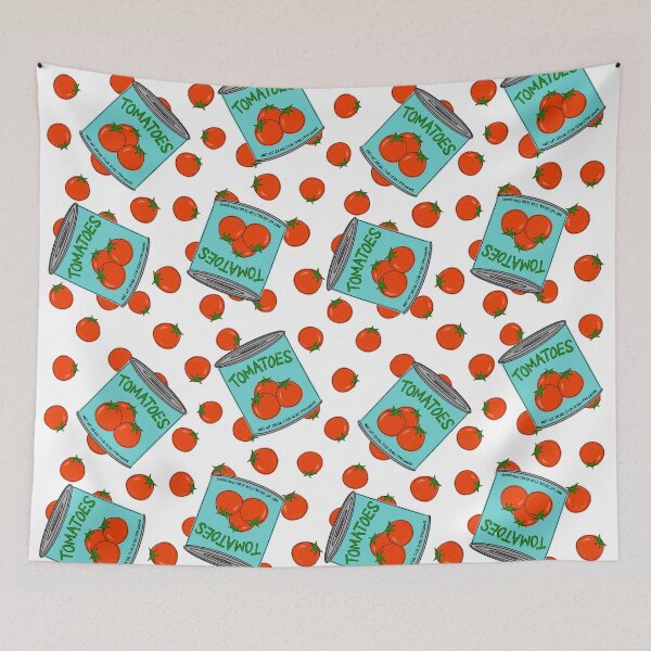 Item preview, Can of Tomatoes With Tomato Background On White Small designed and sold by MBeesShop.