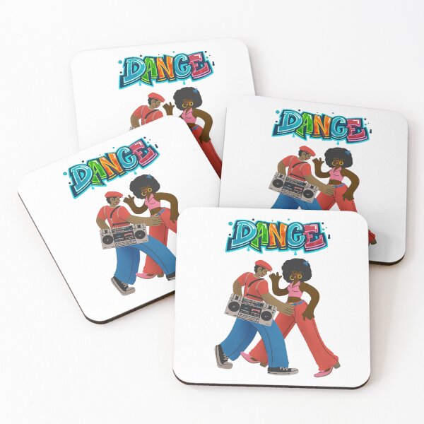 Item preview, Retro Dance Party , Urban Groove Art . designed and sold by  StickAndStyle .