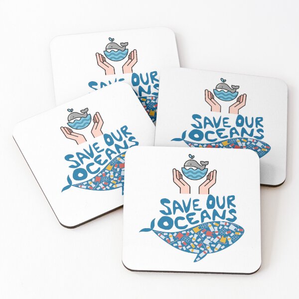 Item preview,  Save Our Oceans , Eco Awareness Graphic . designed and sold by  StickAndStyle .