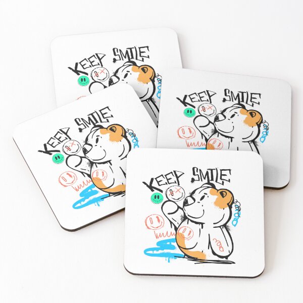 Item preview, Melting Bear, Positive Street Art Graffiti . designed and sold by  StickAndStyle .