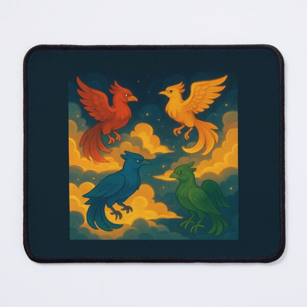 Item preview, Phoenix Birds Artwork designed and sold by Planetporridge.