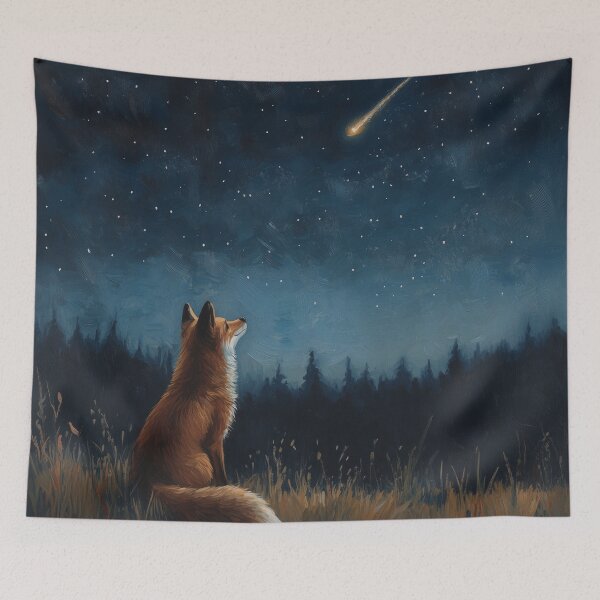 Item preview, Fox Looking A Comet designed and sold by Rtymer.