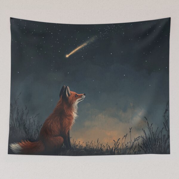 Item preview, Fox Looking A Comet designed and sold by Rtymer.