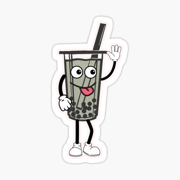 Item preview, Milktea Stickers  designed and sold by Janeee24.