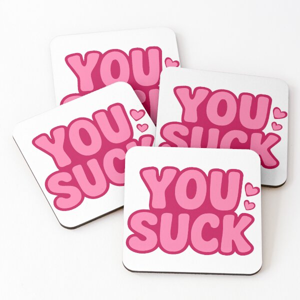 Item preview, You Suck Pink  designed and sold by FarieArt.