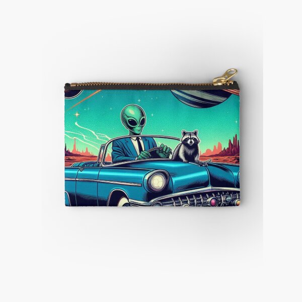 Item preview, Alien and cute raccoon designed and sold by Dogandesighn.
