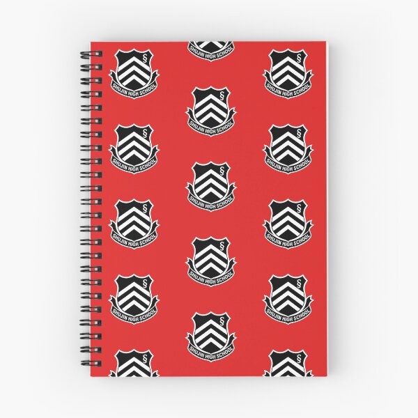 Item preview, Shujin Academy School Emblem (Black & White) designed and sold by Anime-Japan-Pro.