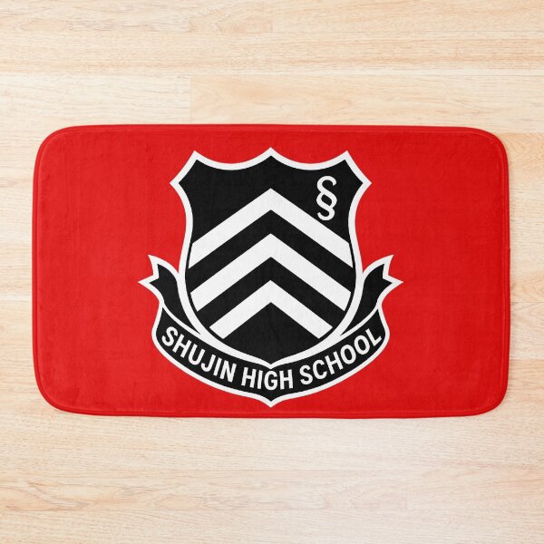 Item preview, Shujin Academy School Emblem (Black & White) designed and sold by Anime-Japan-Pro.