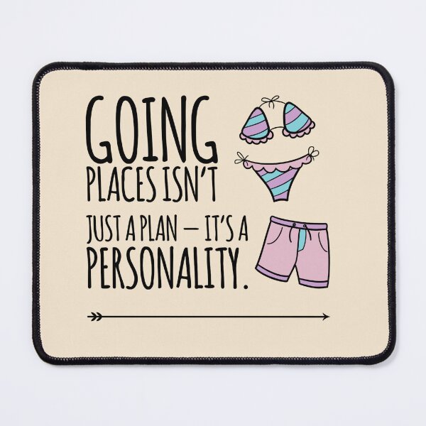 Item preview, Going Places | Cute Summer Text Art Design designed and sold by Everglo Travels.