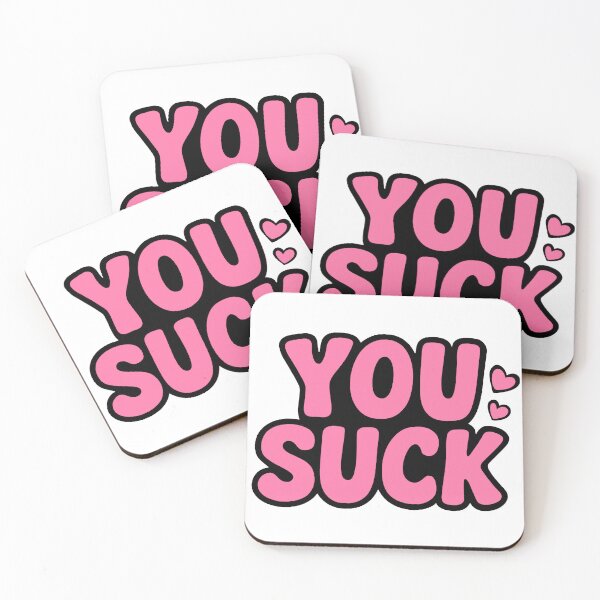 Item preview, You Suck in Pink  designed and sold by FarieArt.