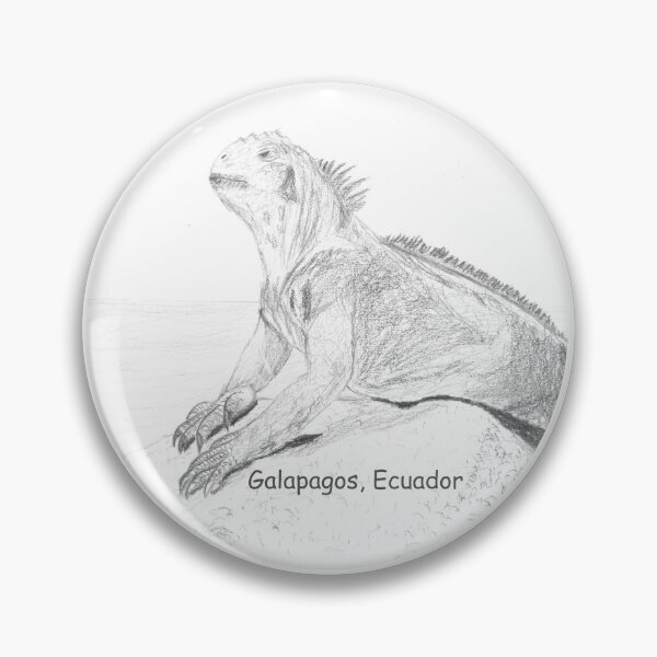 Item preview, Marine Iguana from Galapos, Ecuador designed and sold by DoodleArtsShop.