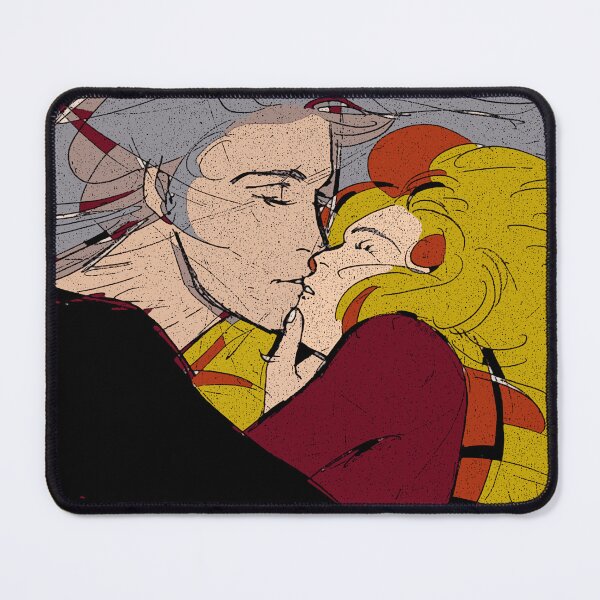 Item preview, Whispering Lovers – Fantasy Romance Art designed and sold by CuteCartoon.