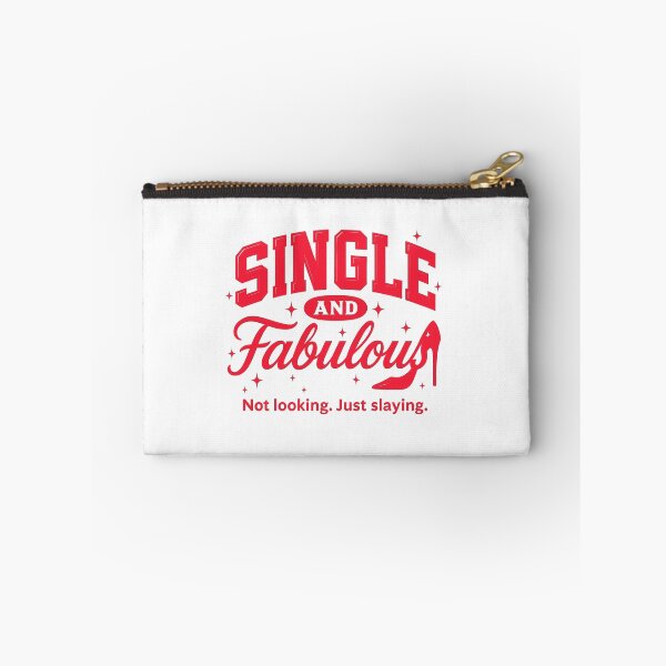 Item preview, Single and Fabulous Bold Empowerment Quote for Confident Women designed and sold by BunBuntheDog-.