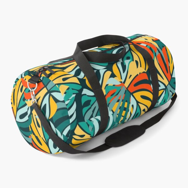 Item preview, "Tropical Monstera Leaf Pattern" . Vibrant Abstract Tropical Jungle Pattern . designed and sold by  StickAndStyle .