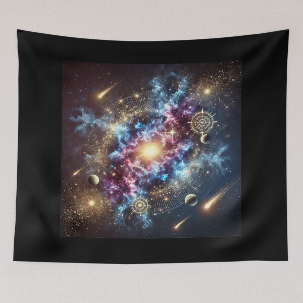 Item preview, An intricate celestial cosmic splendor artwork designed and sold by OandSDesigns23.