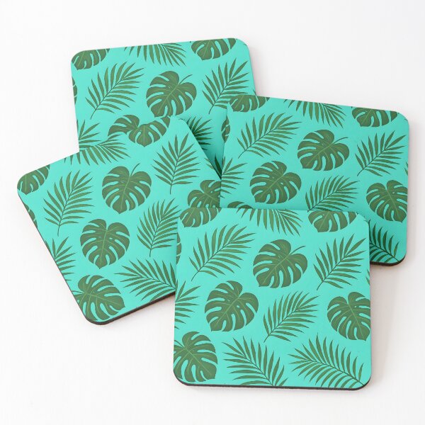 Item preview,  Tropical Leaf Pattern – Monstera and Palm Design designed and sold by SassyArtistry.