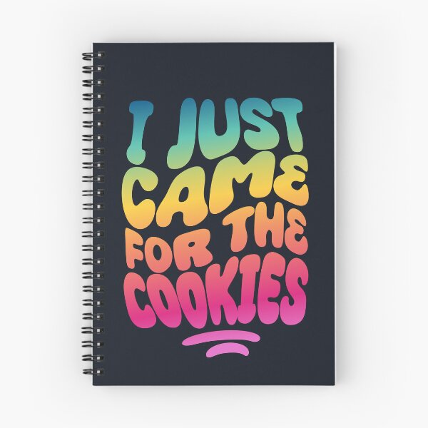 Item preview, I Just Came For The Cookies | 60s Psy Lettering designed and sold by monkeybusiness.pt.