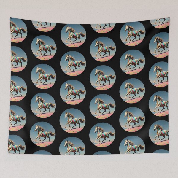 Item preview, Colorful horse designed and sold by Dogandesighn.