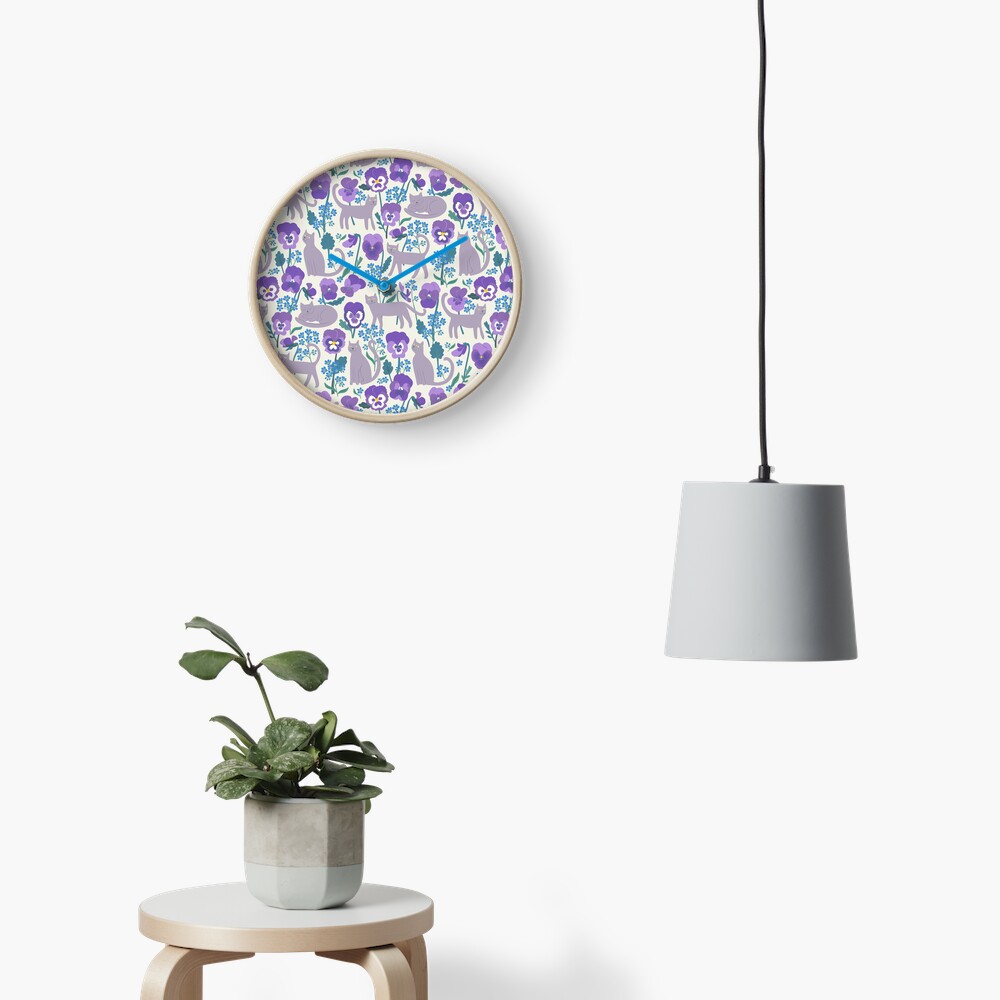 Item preview, Clock designed and sold by Cecca-Designs.