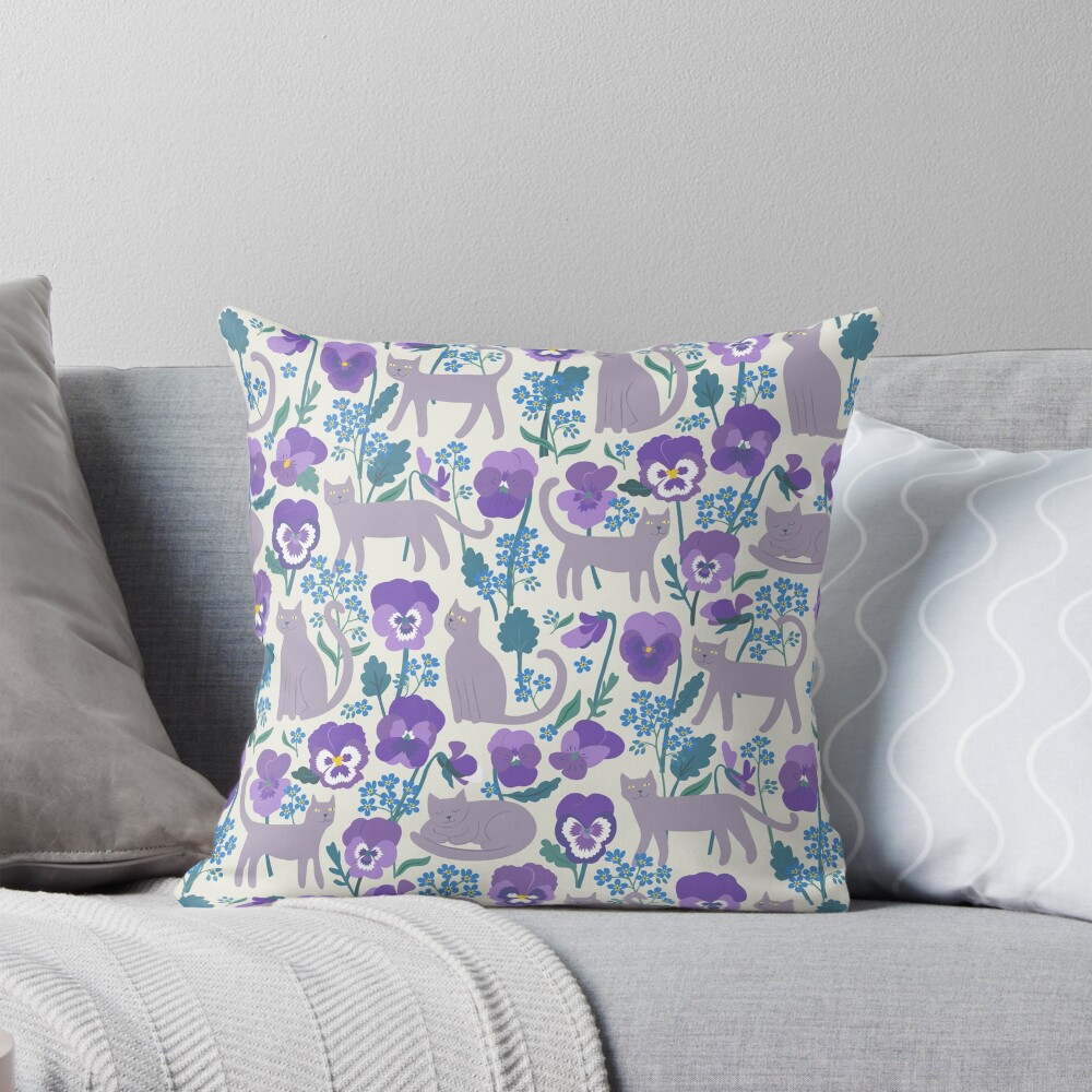 Item preview, Throw Pillow designed and sold by Cecca-Designs.