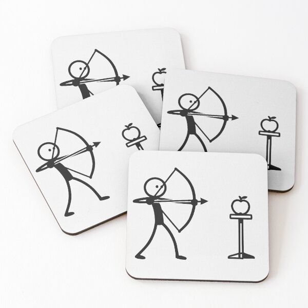 Item preview, Bow and Arrow Stick Man designed and sold by pokebrojon.