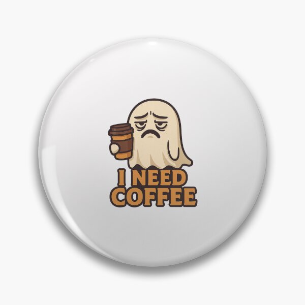 Item preview, Ghost Needs Coffee designed and sold by FBA.